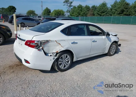 2018 Nissan Sentra S/Sv/Sr/Sl z USA, uszkodzony, nr VIN 3N1AB7AP8JY280716